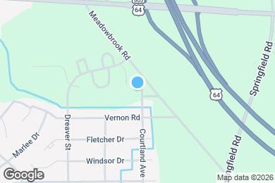 Map image of the property - 1104 Courtland Ave