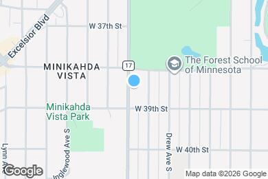 Map image of the property - 3821 France Ave S