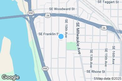 Map image of the property - 3334 SE 9th Ave