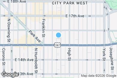 Map image of the property - 1535 N Williams St