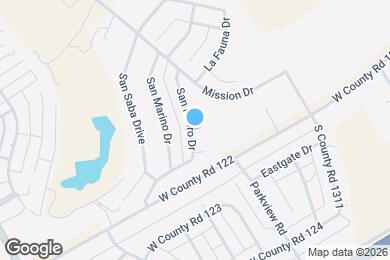Map image of the property - 3020 San Pedro Dr