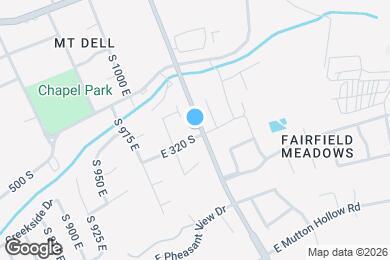 Map image of the property - 1109 E 320 S