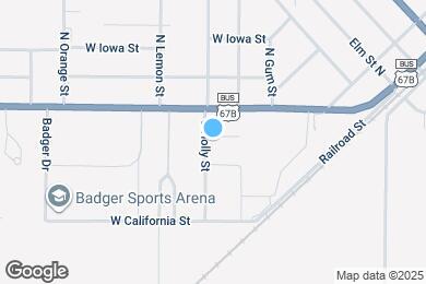 Map image of the property - 107 S Holly St