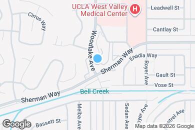 Map image of the property - 7130 Woodlake Ave