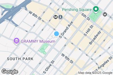 Map image of the property - 801 S Grand Ave