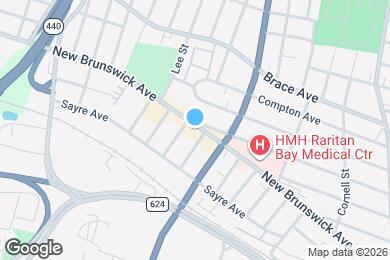 Map image of the property - 595 New Brunswick Ave