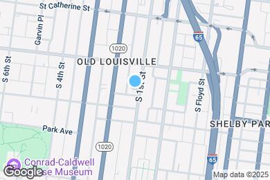 Map image of the property - 1234 S 1st St