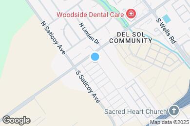Map image of the property - 10537 San Bruno St