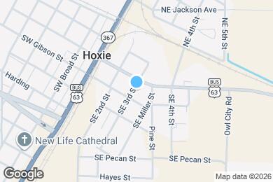 Map image of the property - 303 SE 3rd St