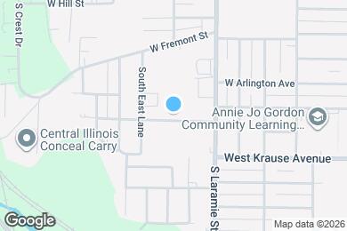 Map image of the property - 3203 W Augustana St