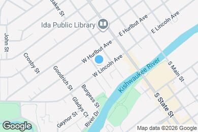Map image of the property - 223 W Lincoln Ave