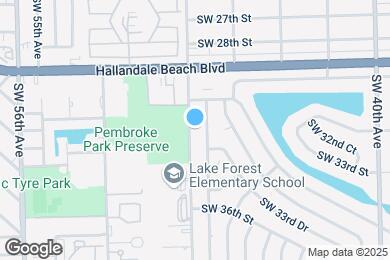 Map image of the property - 3207 SW 48th Ave