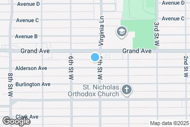Map image of the property - 505 Alderson Ave