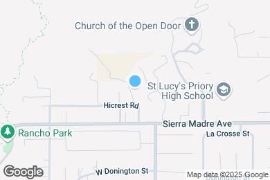 Map image of the property - 18839 Hicrest Rd