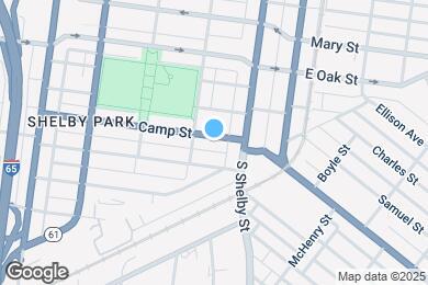 Map image of the property - 716 Camp St