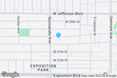 Map image of the property - 1352 W. 36th St.