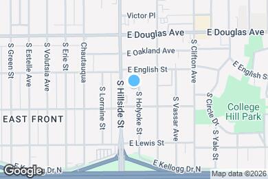 Map image of the property - 237 S Holyoke St