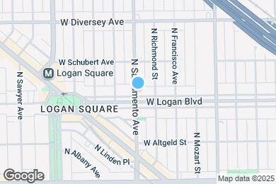 Map image of the property - 2956 W Logan Blvd