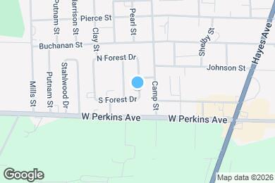 Map image of the property - 2133 E Forest Dr