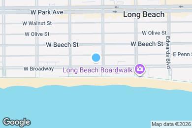Map image of the property - 215 W Broadway