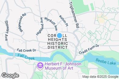 Map image of the property - 504 Thurston Ave