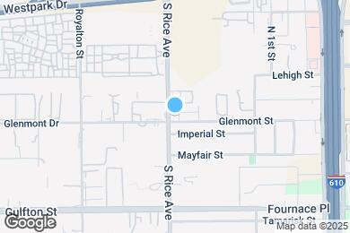 Map image of the property - 5627 S Rice Ave