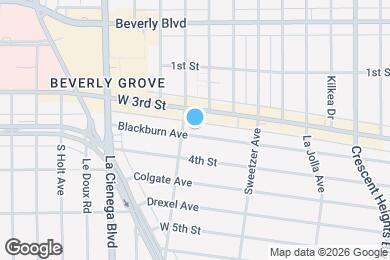 Map image of the property - 8377 Blackburn Ave