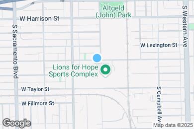 Map image of the property - 2707 W Polk St