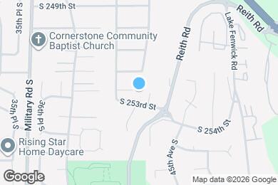 Map image of the property - 4233 S 252nd Pl