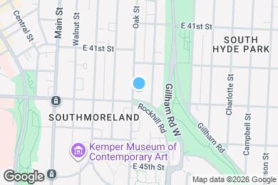 Map image of the property - 406 E 43rd St