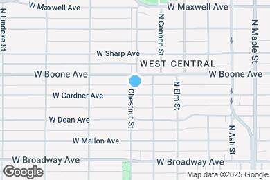 Map image of the property - 2028 W Gardner Ave
