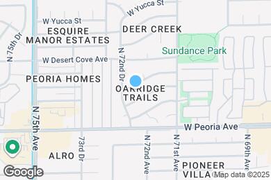 Map image of the property - 7223 W Mercer Ln