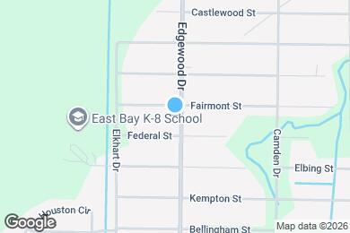 Map image of the property - 2601 Edgewood Dr