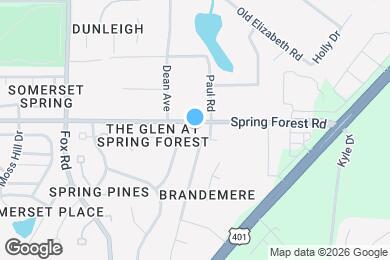 Map image of the property - 5831 Spring Glen Lane