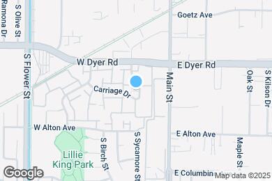 Map image of the property - 201 Carriage Dr