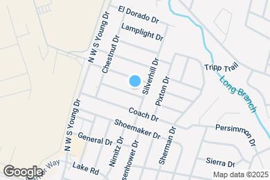 Map image of the property - 2209 Creekwood Dr