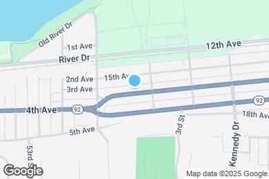 Map image of the property - 161 16th Ave