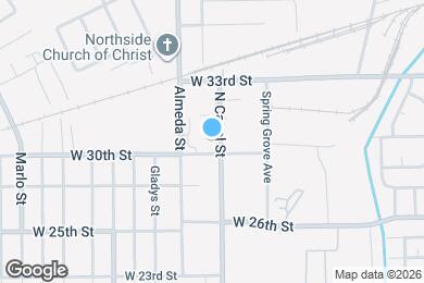 Map image of the property - 4020 N Canal St