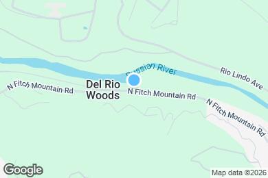 Map image of the property - 2296 N Fitch Mountain Rd