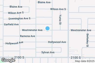 Map image of the property - 1966 E Westminster Ave