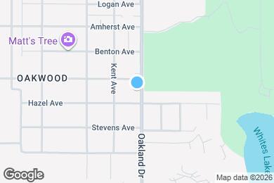 Map image of the property - 3722 Oakland Dr