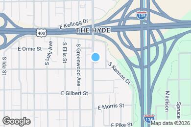 Map image of the property - 632 S Hydraulic St