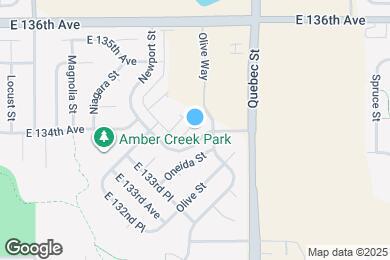 Map image of the property - 13413 Oneida Ln