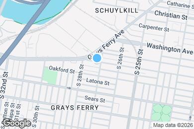 Map image of the property - 2706 Federal St