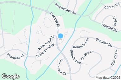 Map image of the property - 105 Treymore Ct