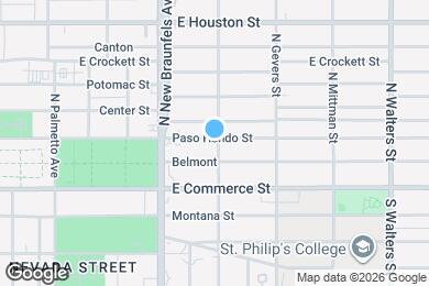 Map image of the property - Room in House on N Polaris St