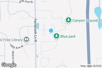 Map image of the property - 14035 44th Place North