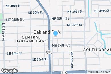 Map image of the property - 1229 NE 35th St