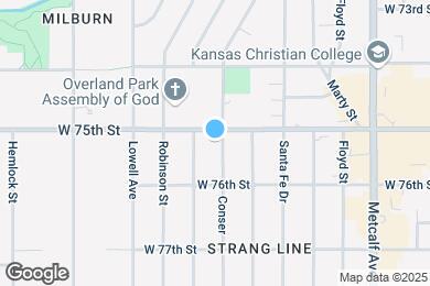 Map image of the property - 7504 Conser