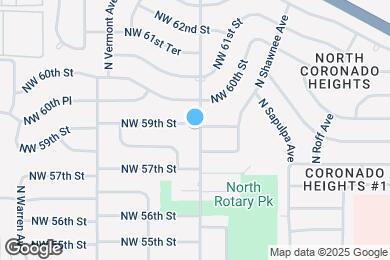 Map image of the property - 4100 NW 59th St